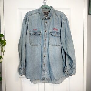 Vintage Dunbrooke Upstream Jean Button Down
